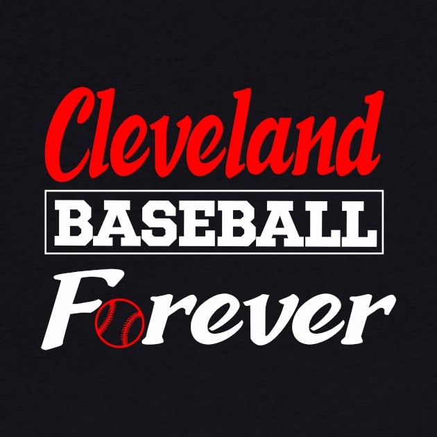 Cleveland Baseball Forever by Anfrato